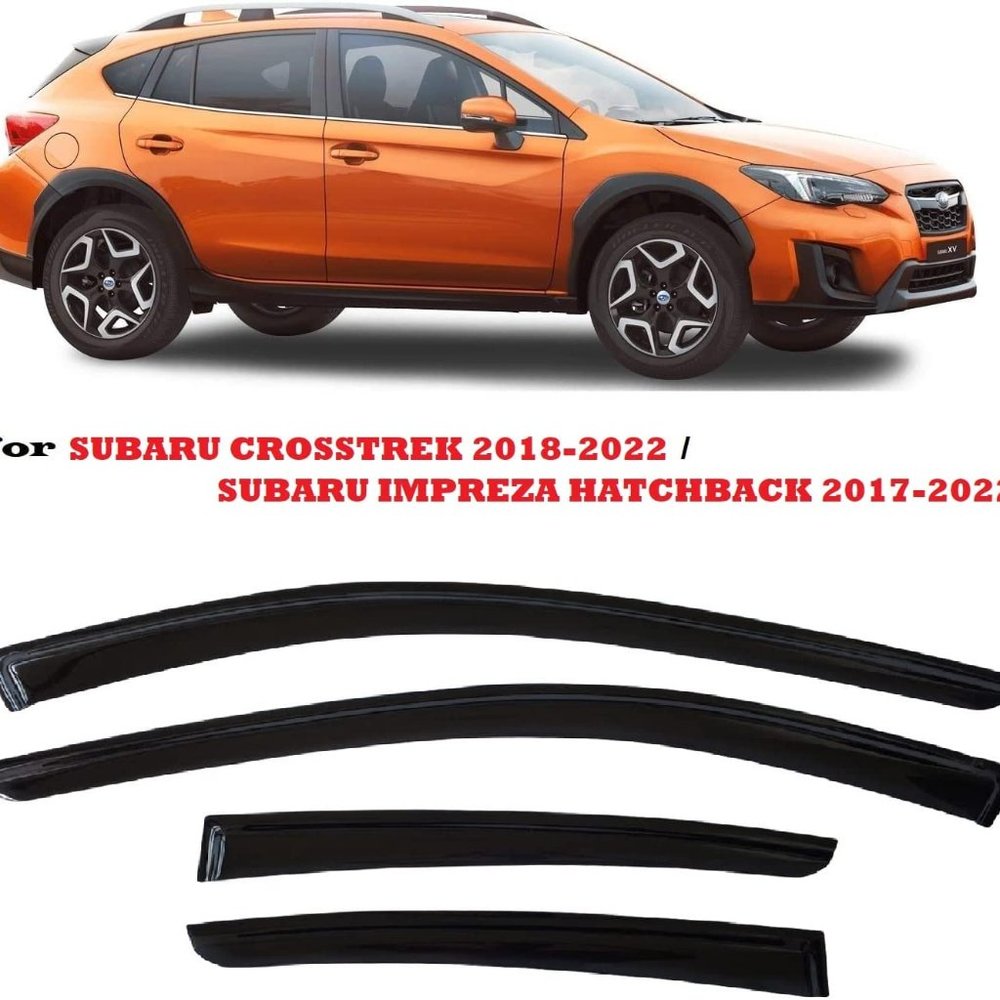 Rain Guards For Subaru Crosstrek 2018 2019 2020 2021 2022